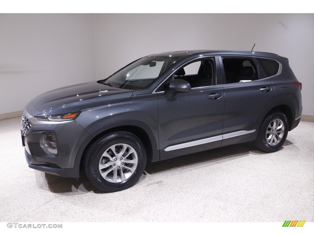 2019 Santa Fe SE AWD - Rainforest / Black photo #3