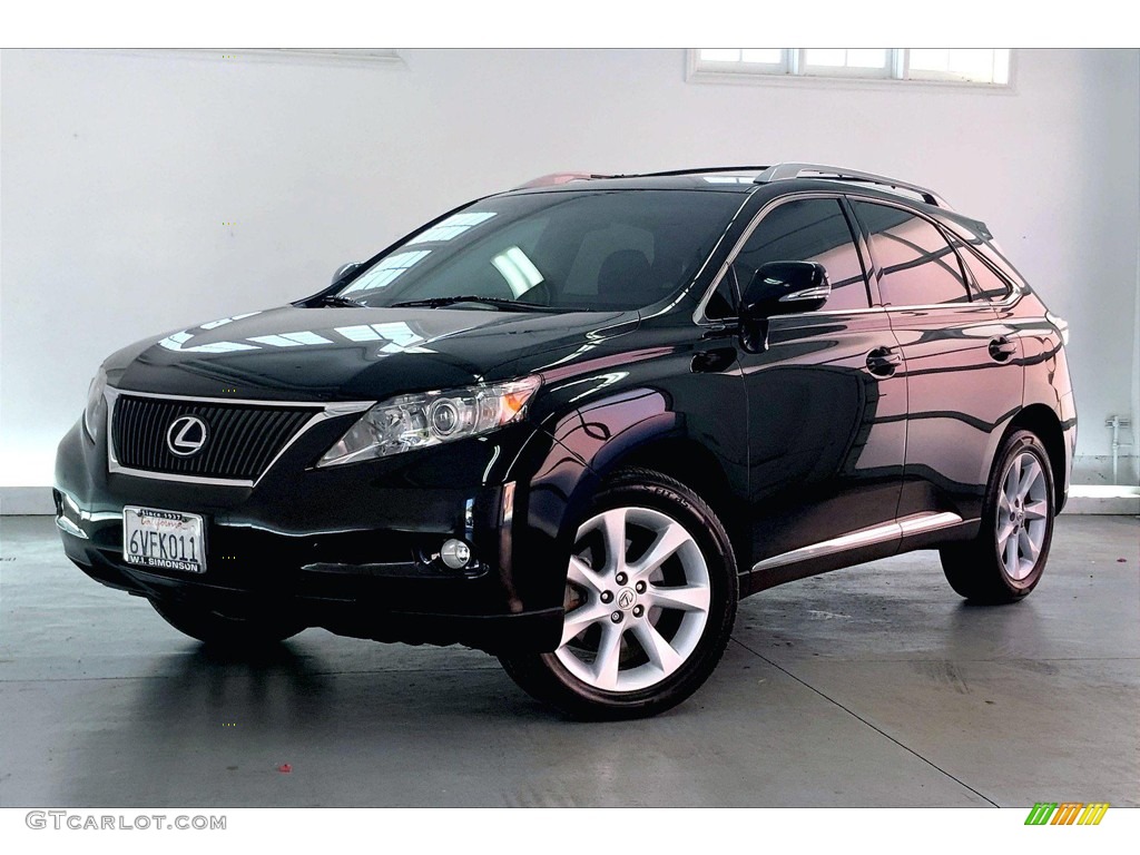 2012 RX 350 AWD - Obsidian Black / Black photo #12