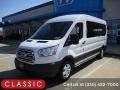 Oxford White 2018 Ford Transit Passenger Wagon XLT 350 MR Long