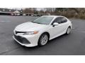 2019 Super White Toyota Camry XLE  photo #4