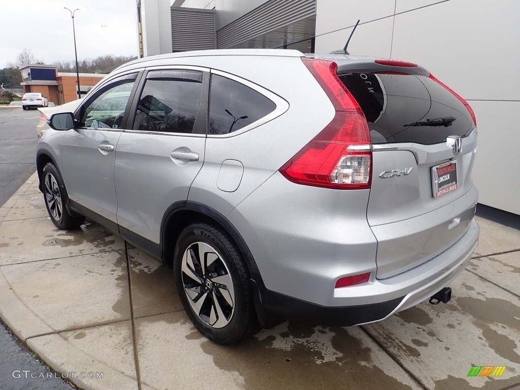 2015 CR-V Touring - Alabaster Silver Metallic / Black photo #3