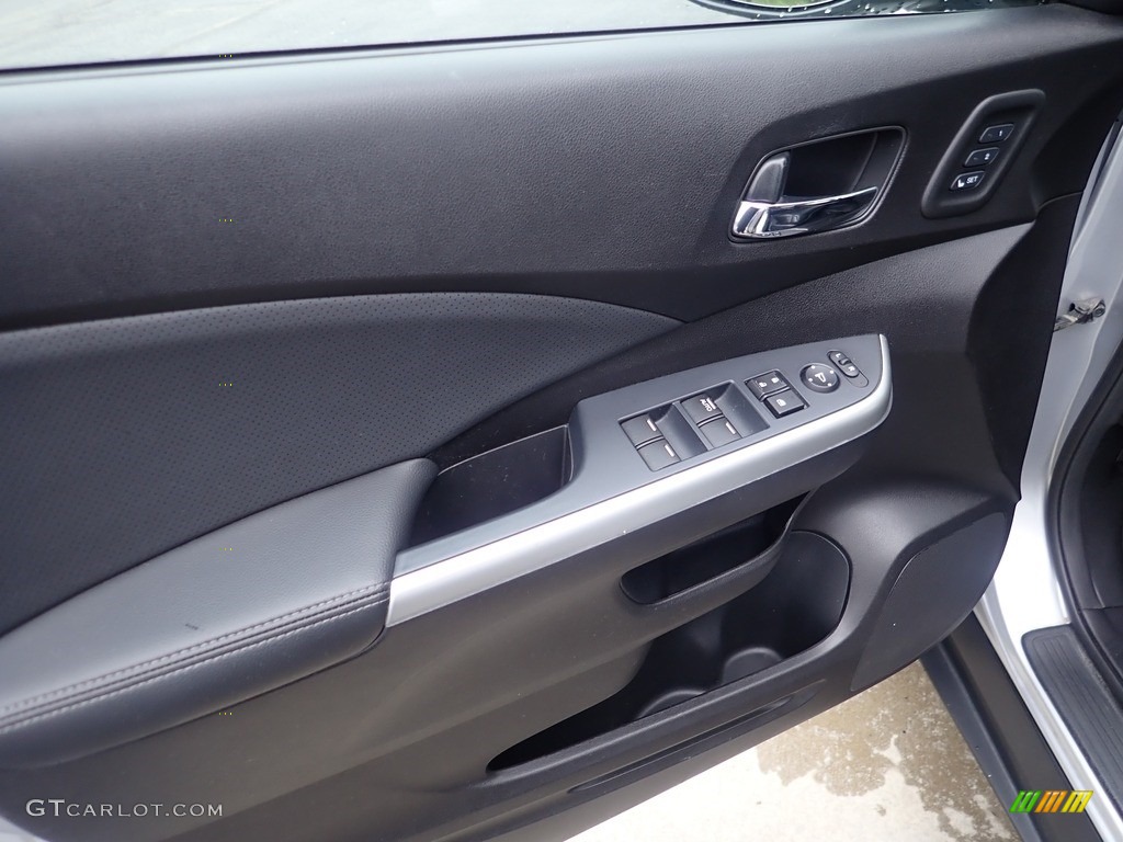 2015 CR-V Touring - Alabaster Silver Metallic / Black photo #18