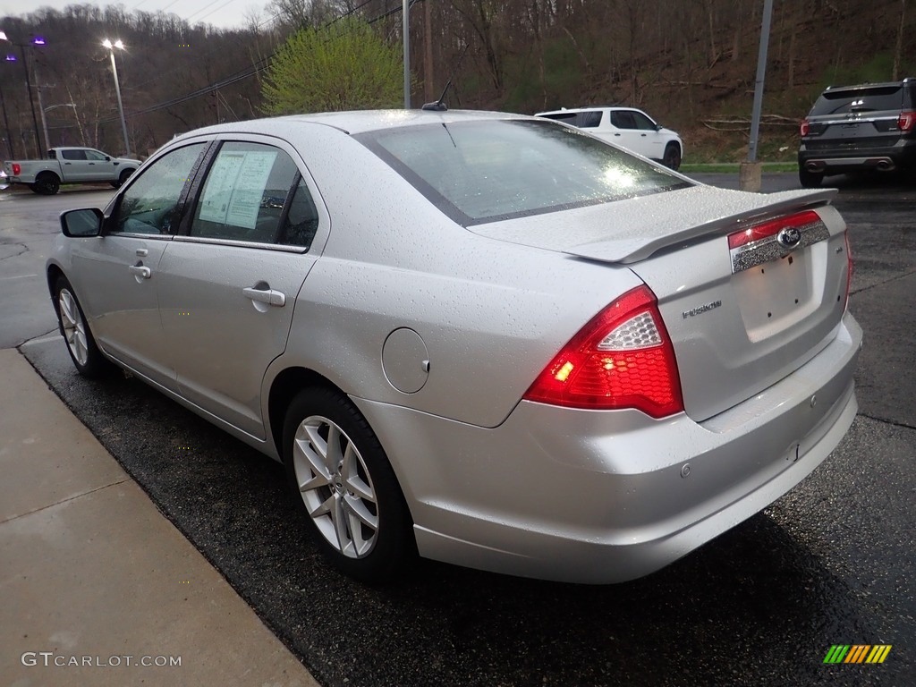 2012 Fusion SEL - Ingot Silver Metallic / Charcoal Black photo #4