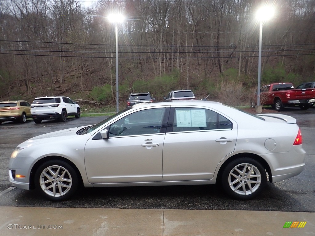 2012 Fusion SEL - Ingot Silver Metallic / Charcoal Black photo #5