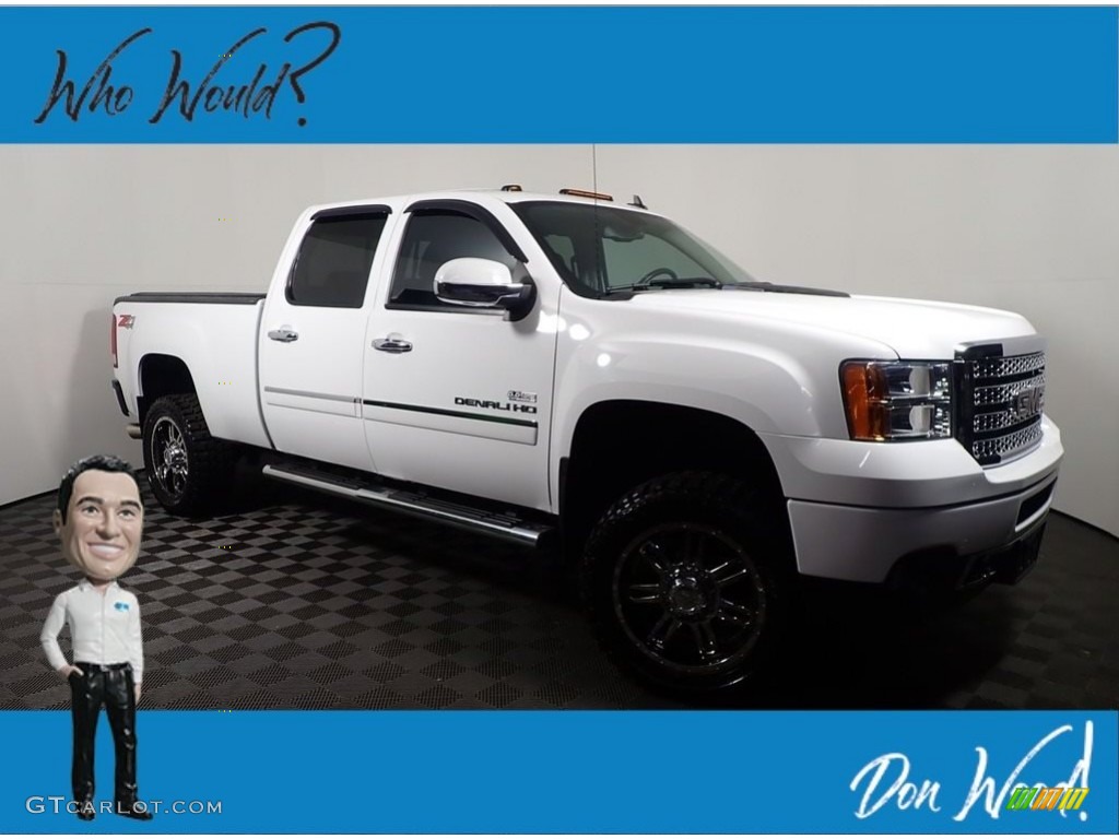 Summit White GMC Sierra 2500HD