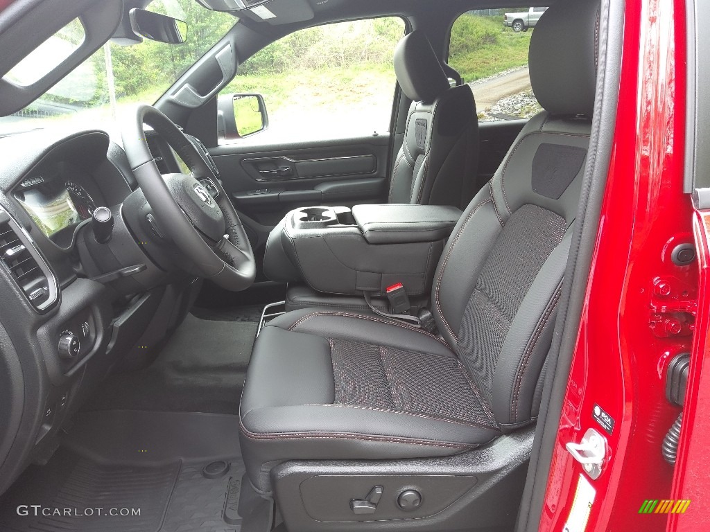 Black Interior 2022 Ram 1500 Big Horn Built-to-Serve Edition Crew Cab 4x4 Photo #144126629