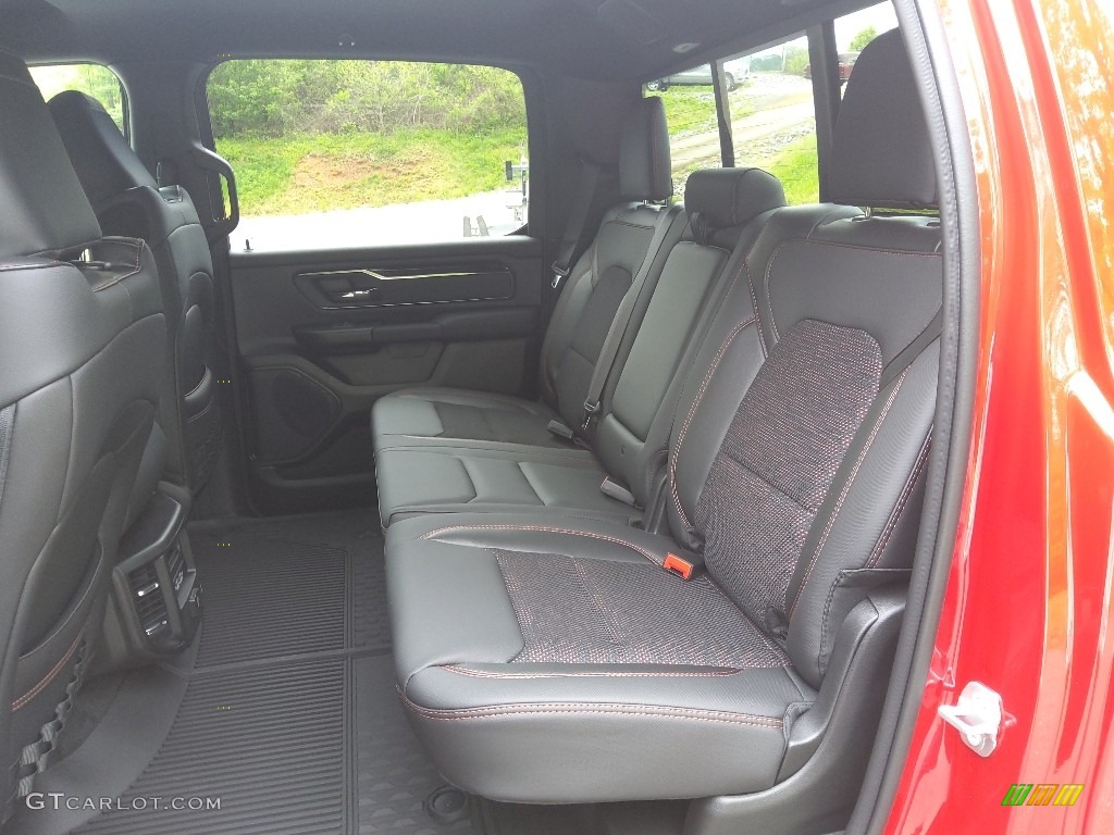 Black Interior 2022 Ram 1500 Big Horn Built-to-Serve Edition Crew Cab 4x4 Photo #144126743