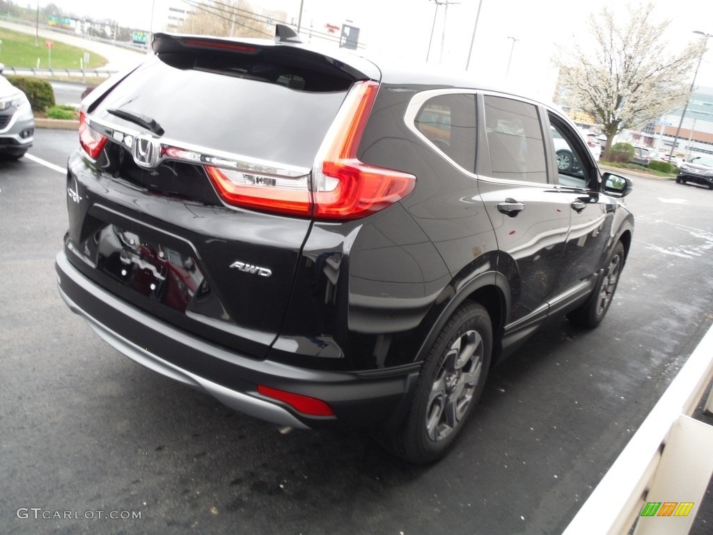 2019 CR-V EX-L AWD - Crystal Black Pearl / Black photo #7