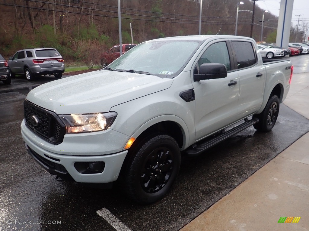 2021 Ranger XLT SuperCrew 4x4 - Cactus Gray Metallic / Ebony photo #6