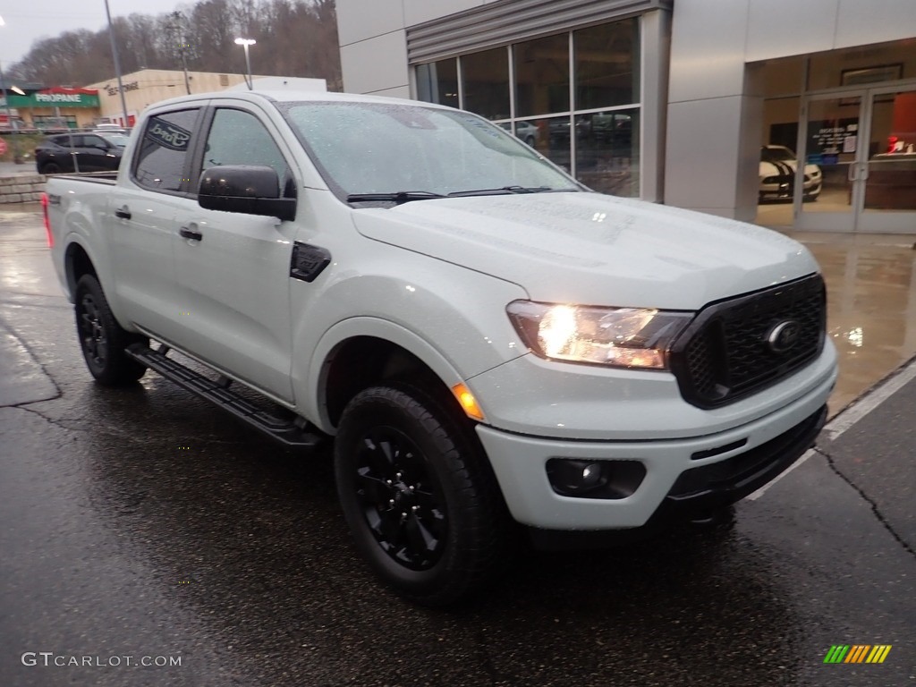 2021 Ranger XLT SuperCrew 4x4 - Cactus Gray Metallic / Ebony photo #8