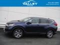 2018 Obsidian Blue Pearl Honda CR-V EX-L AWD  photo #2