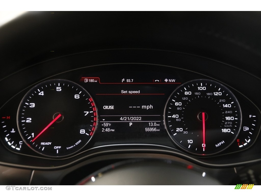 2016 A6 3.0 TFSI Premium Plus quattro - Brilliant Black / Black photo #8