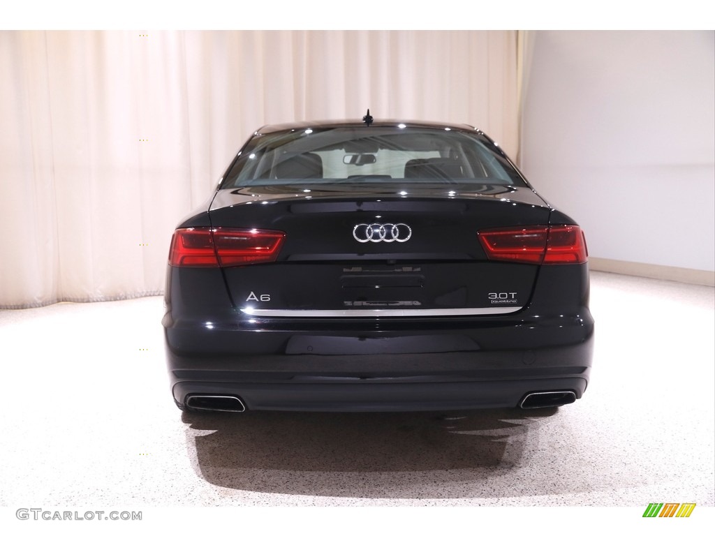 2016 A6 3.0 TFSI Premium Plus quattro - Brilliant Black / Black photo #20