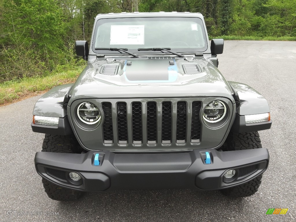 Sting-Gray 2022 Jeep Wrangler Unlimited Rubicon 4XE Hybrid Exterior Photo #144128216