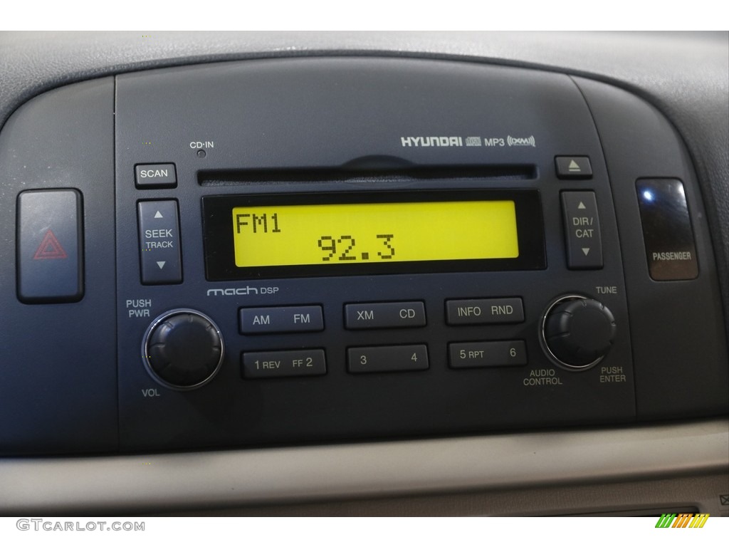 2007 Sonata GLS - Powder White Pearl / Gray photo #10