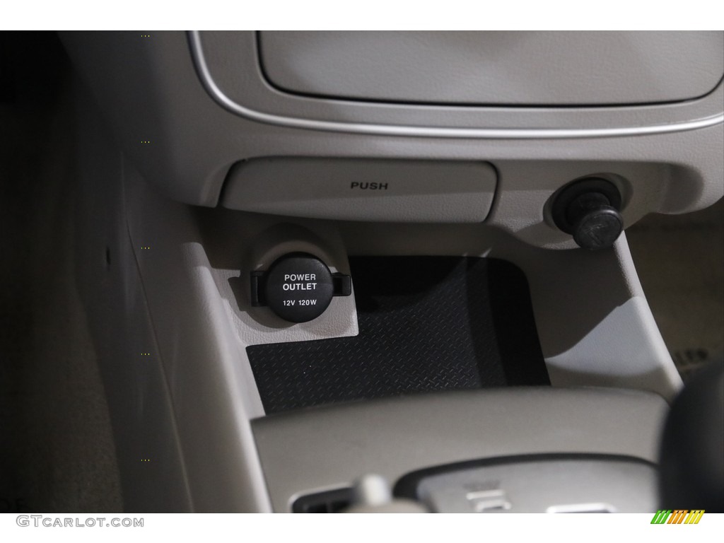 2007 Sonata GLS - Powder White Pearl / Gray photo #12