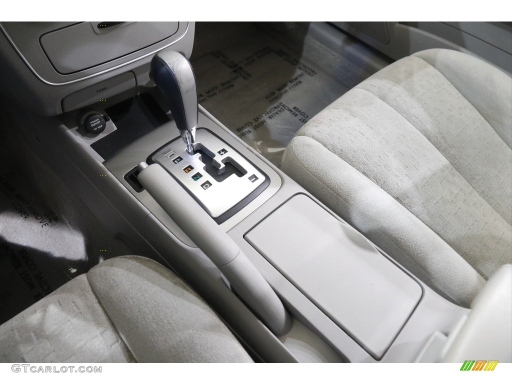2007 Sonata GLS - Powder White Pearl / Gray photo #13