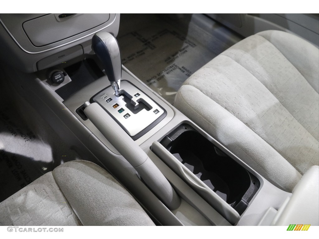 2007 Sonata GLS - Powder White Pearl / Gray photo #14