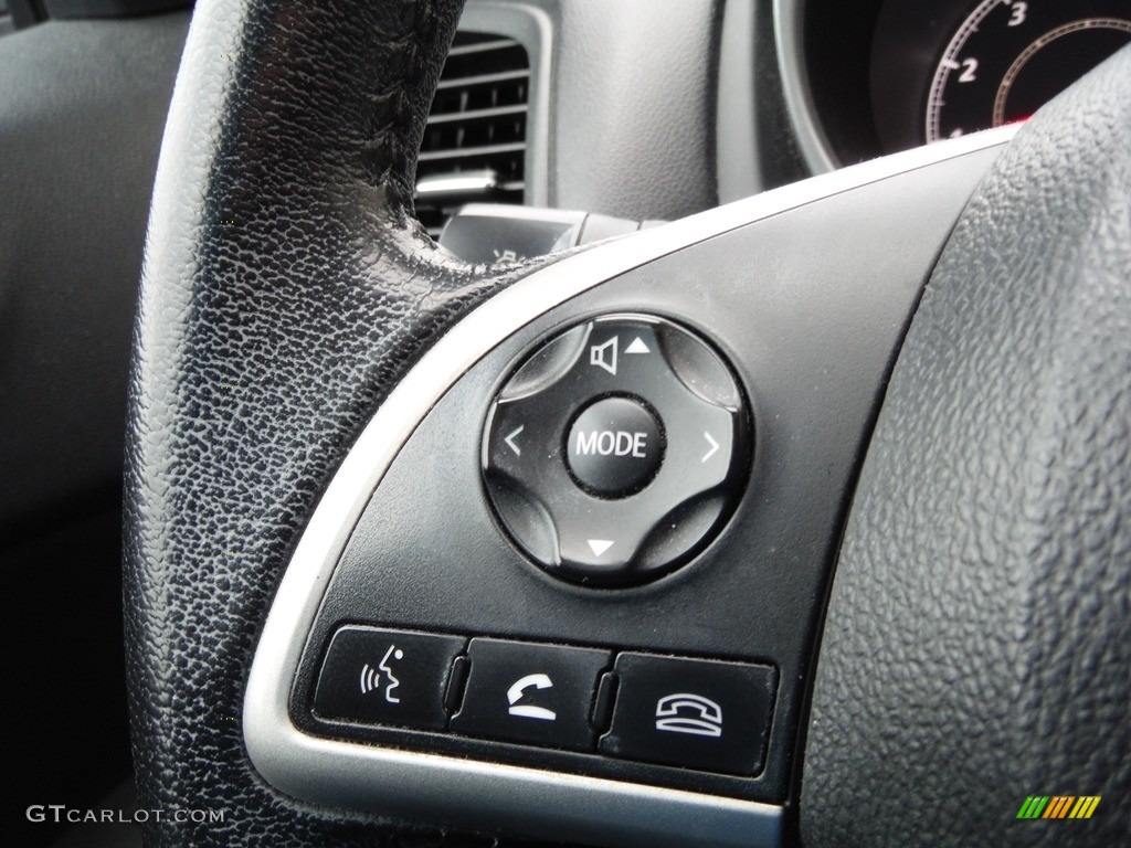 2015 Mitsubishi Outlander Sport ES AWC Black Steering Wheel Photo #144129569