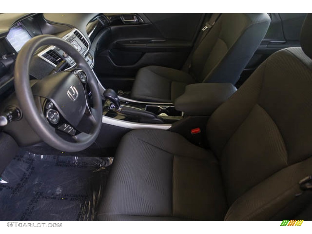 2017 Accord LX Sedan - Modern Steel Metallic / Black photo #3