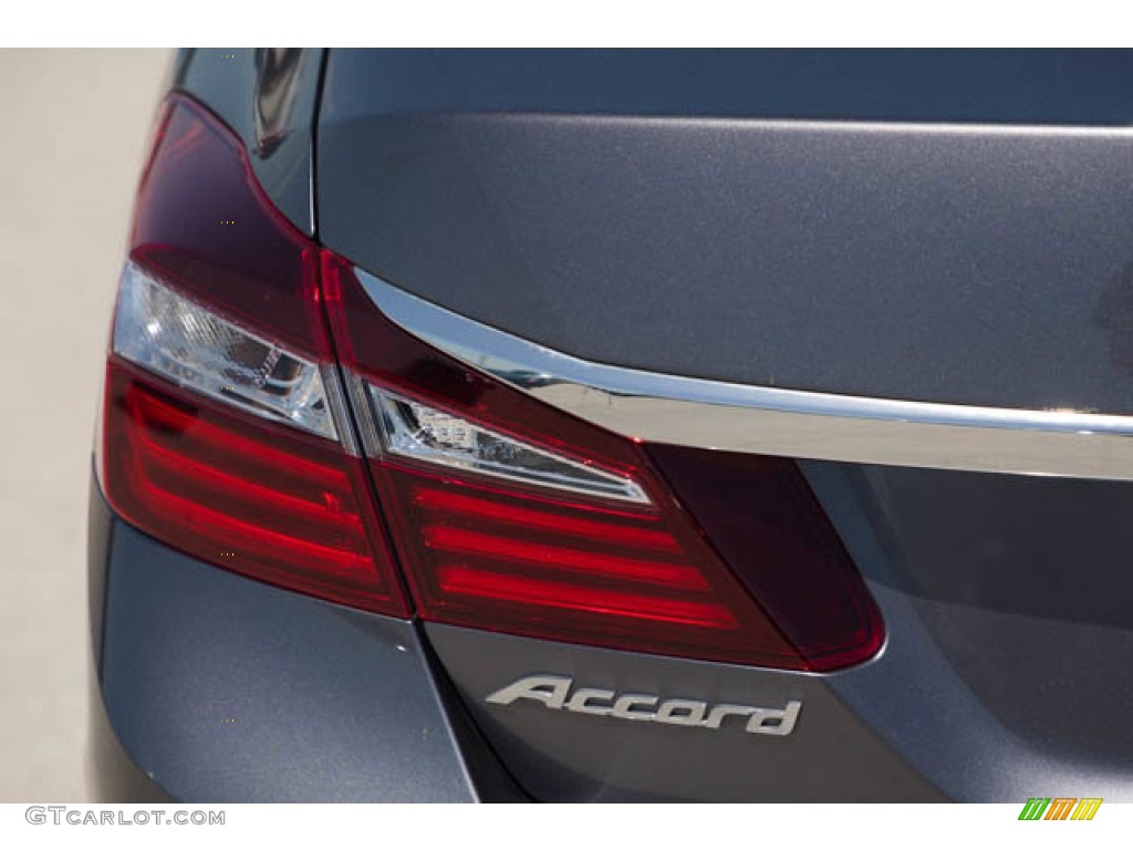 2017 Accord LX Sedan - Modern Steel Metallic / Black photo #12