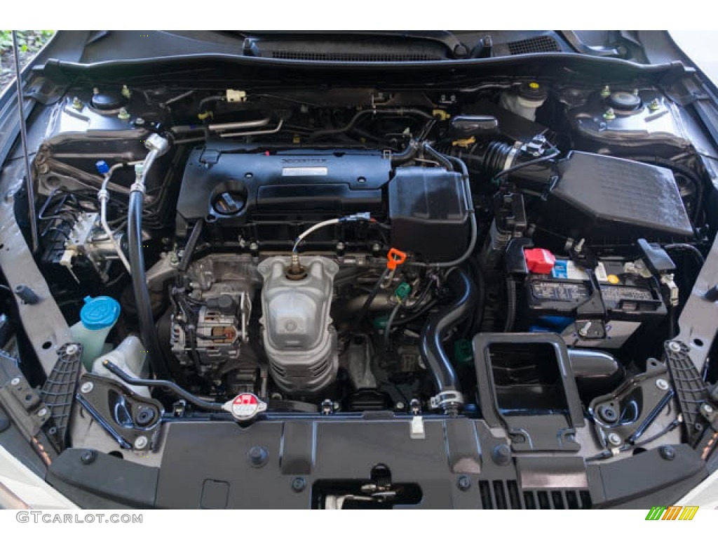 2017 Accord LX Sedan - Modern Steel Metallic / Black photo #32