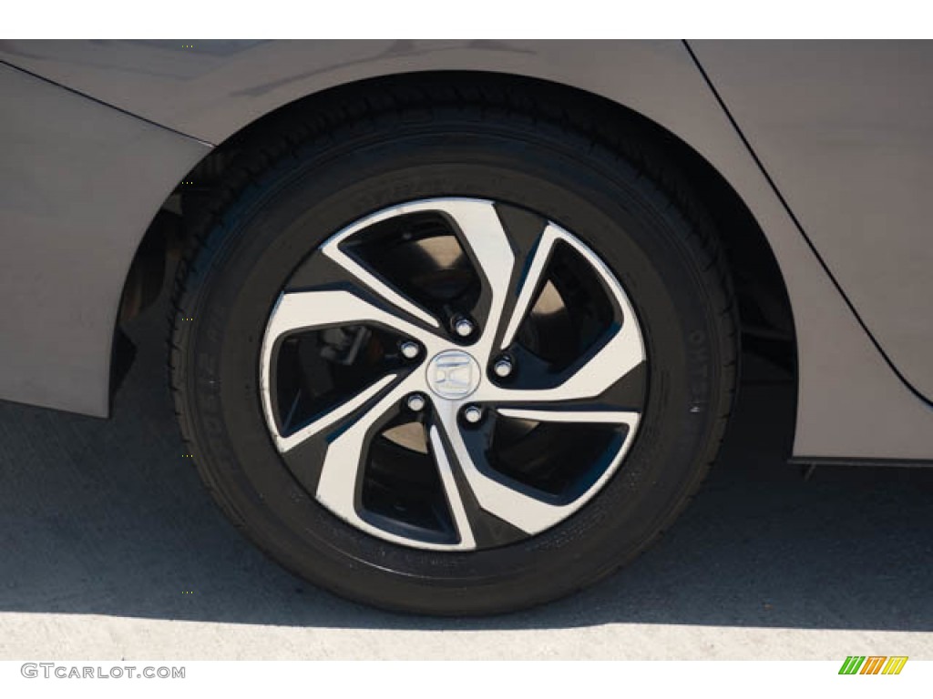 2017 Accord LX Sedan - Modern Steel Metallic / Black photo #33