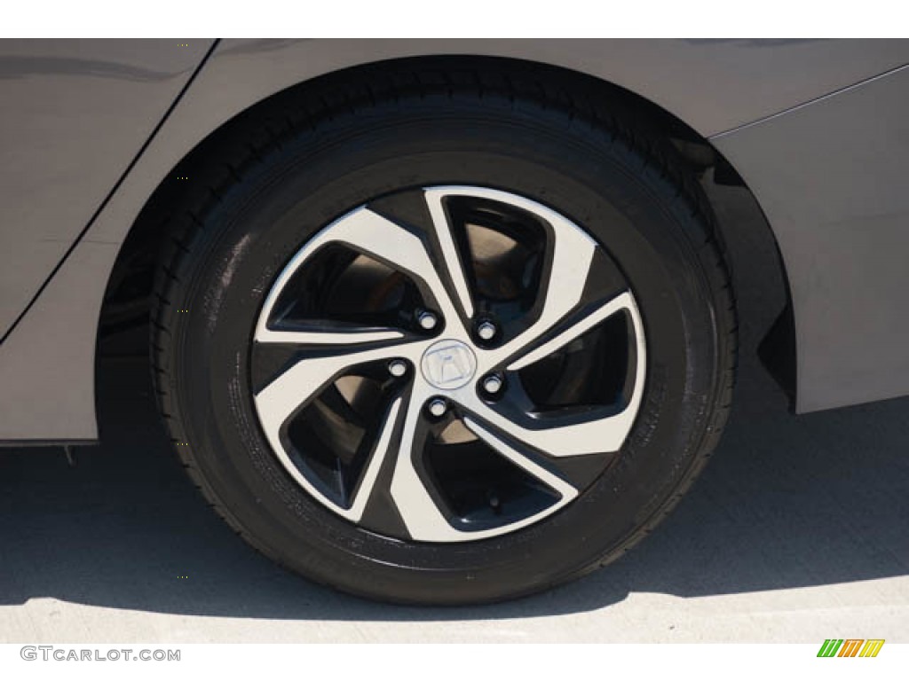 2017 Accord LX Sedan - Modern Steel Metallic / Black photo #35