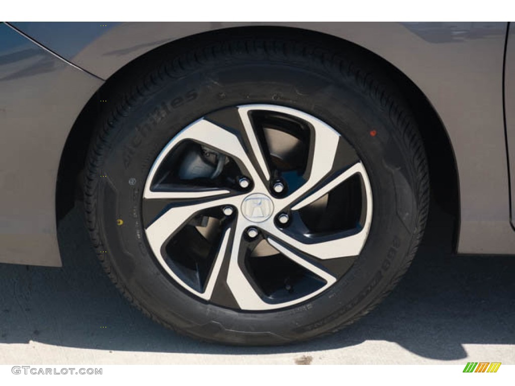 2017 Accord LX Sedan - Modern Steel Metallic / Black photo #36