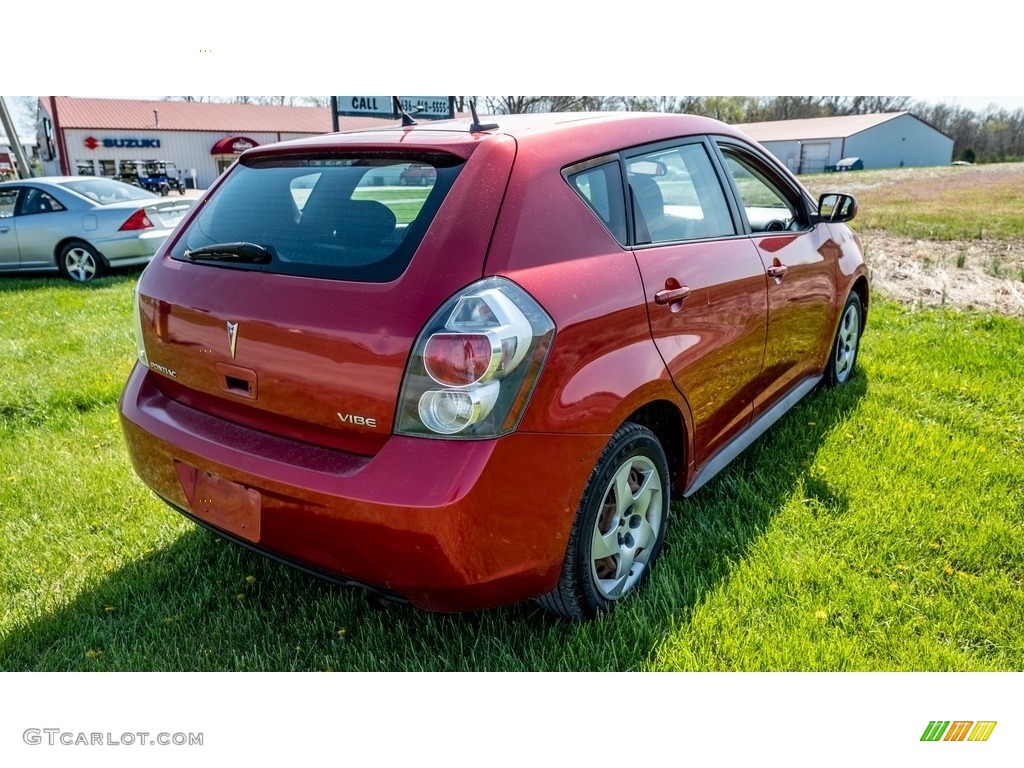 2009 Vibe  - Red Hot Metallic / Ebony photo #4