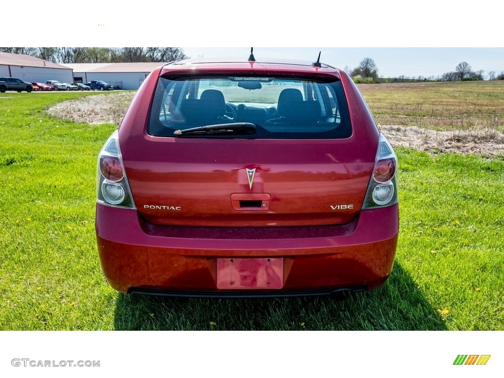 2009 Vibe  - Red Hot Metallic / Ebony photo #5