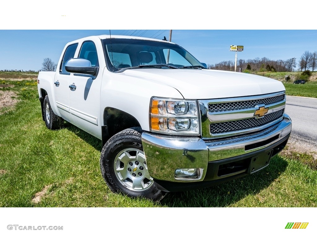 Summit White Chevrolet Silverado 1500