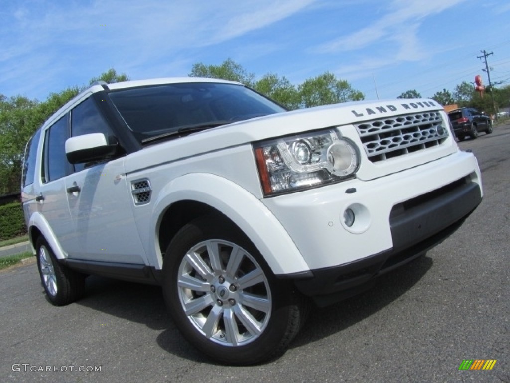 2012 LR4 HSE - Fuji White / Almond/Arabica photo #1