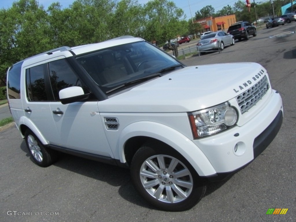 2012 LR4 HSE - Fuji White / Almond/Arabica photo #3