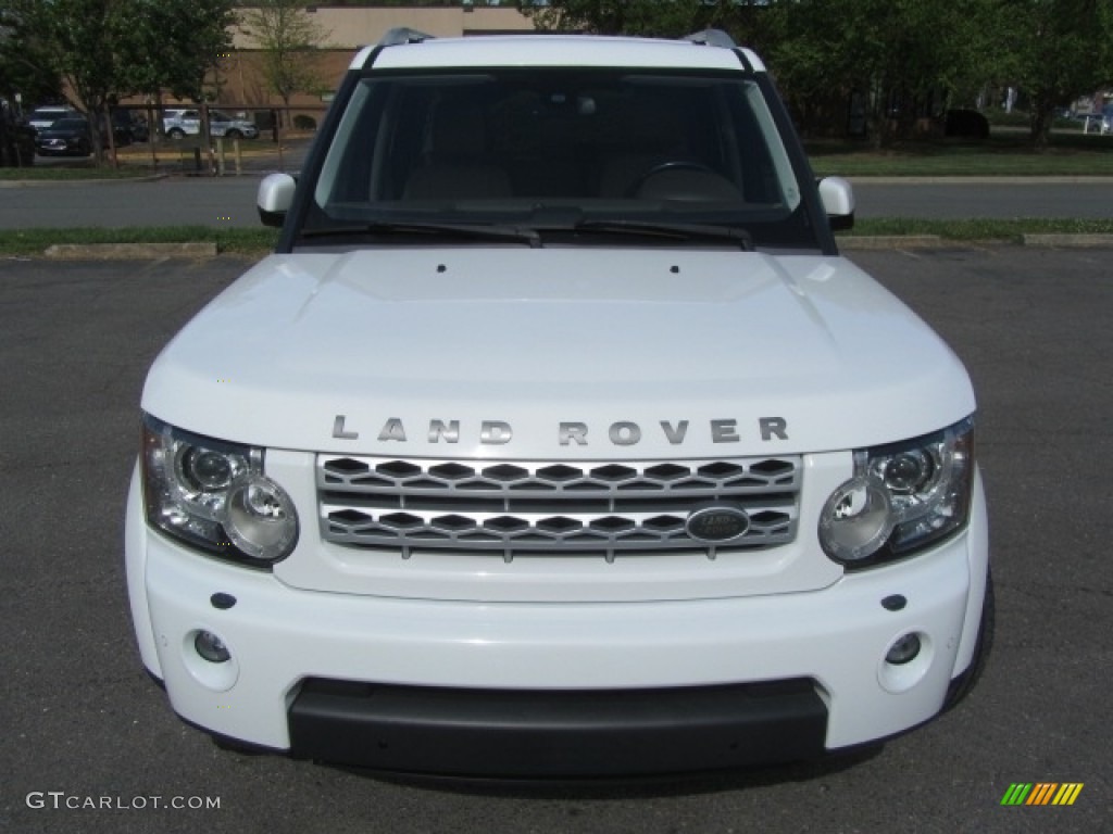2012 LR4 HSE - Fuji White / Almond/Arabica photo #5