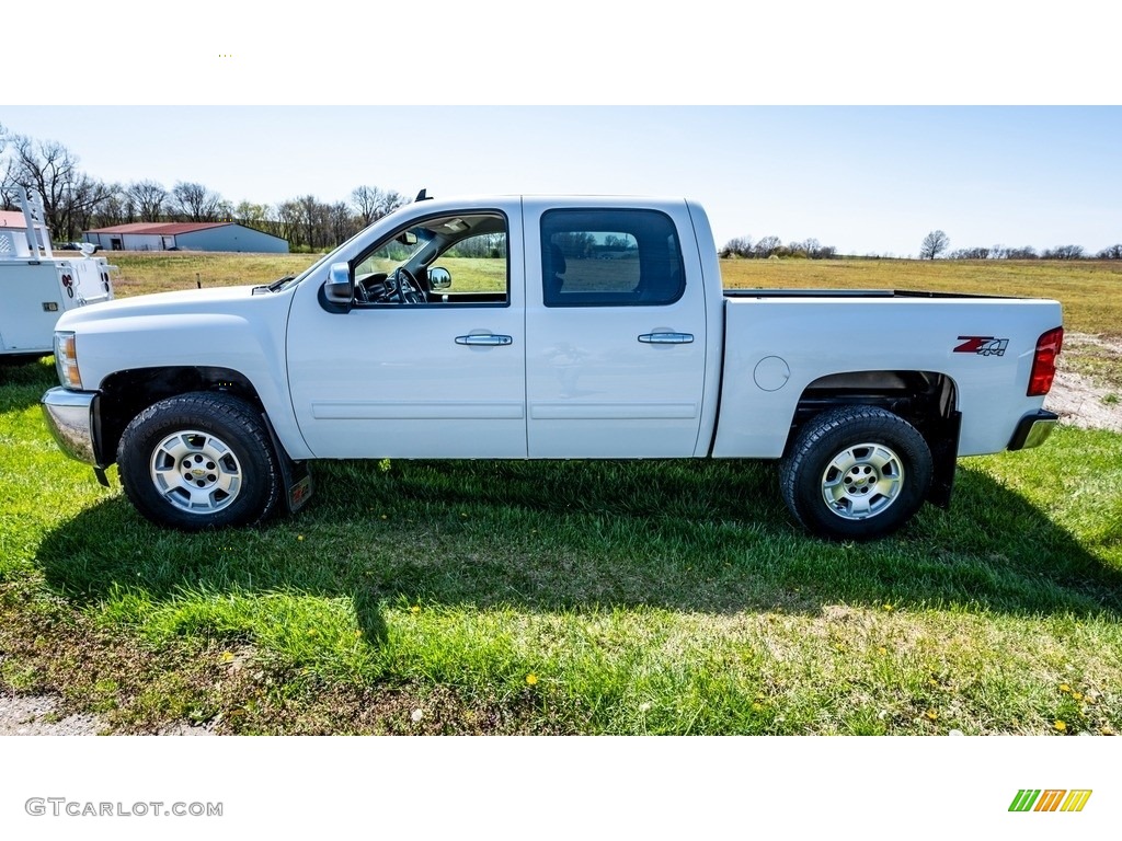 2013 Silverado 1500 LT Crew Cab 4x4 - Summit White / Ebony photo #7