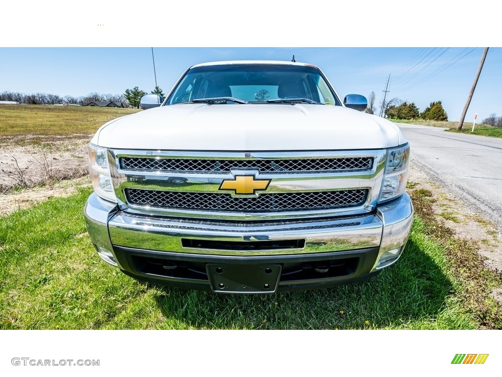 2013 Silverado 1500 LT Crew Cab 4x4 - Summit White / Ebony photo #9