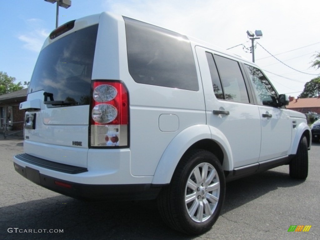2012 LR4 HSE - Fuji White / Almond/Arabica photo #10