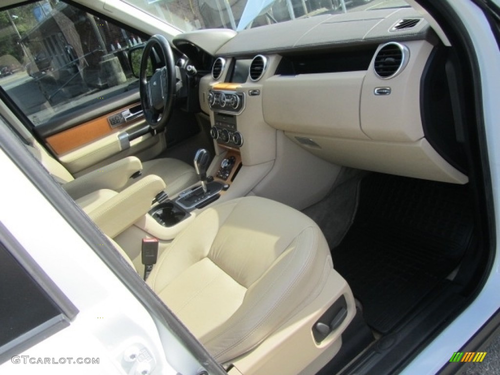 2012 LR4 HSE - Fuji White / Almond/Arabica photo #22