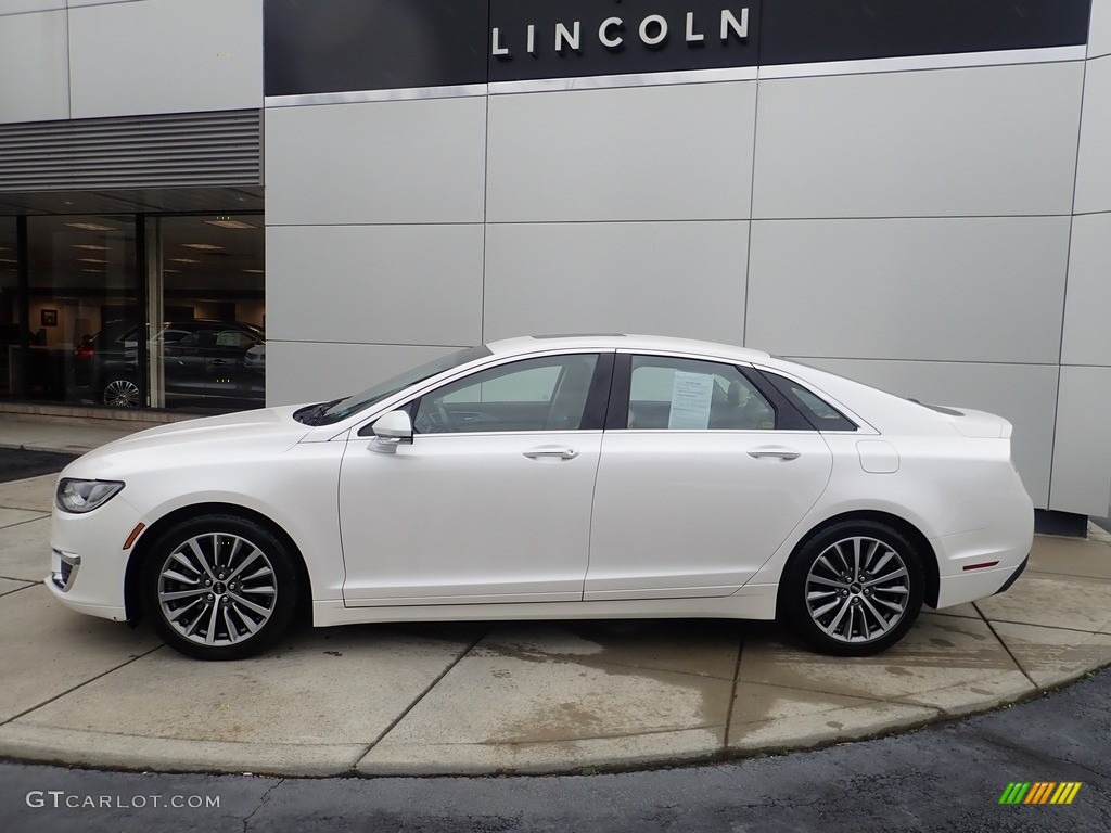White Platinum 2017 Lincoln MKZ Select AWD Exterior Photo #144131822