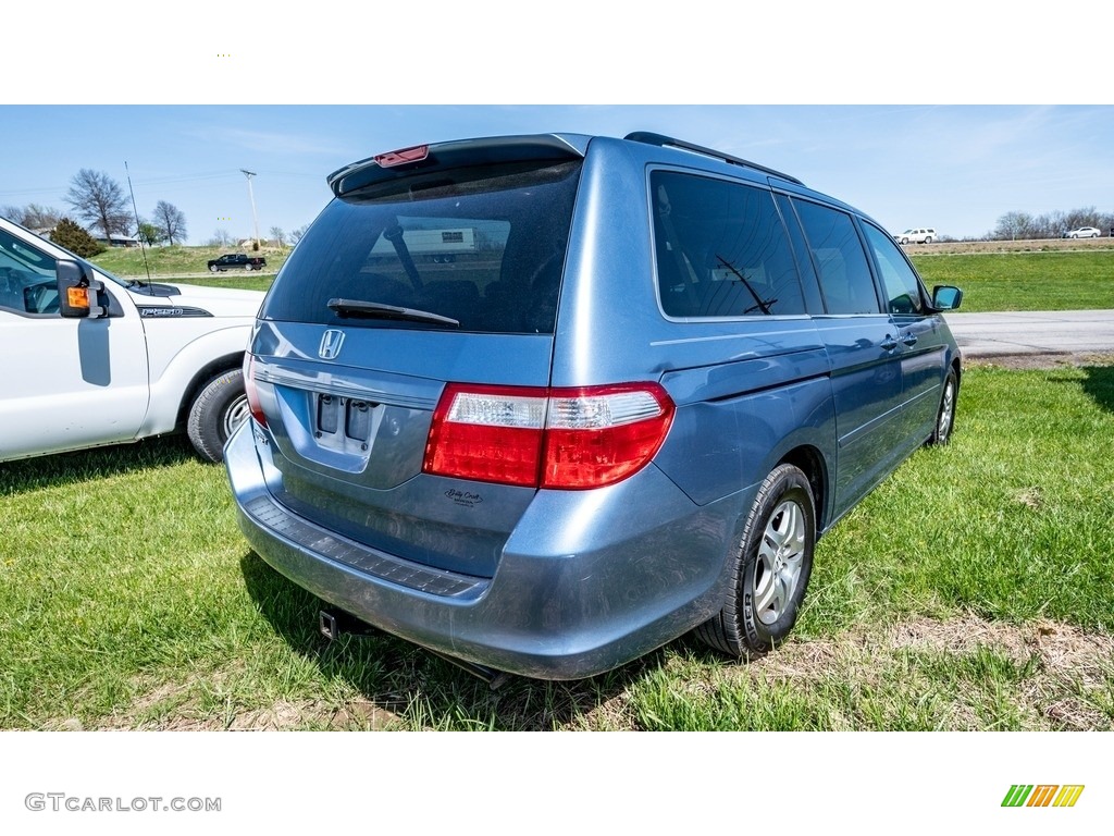 2007 Odyssey EX-L - Ocean Mist Metallic / Gray photo #4