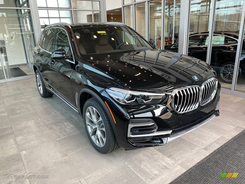 2022 X5 xDrive40i - Jet Black / Coffee photo #1