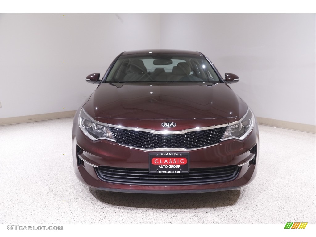 2016 Optima LX - Sangria / Beige photo #2