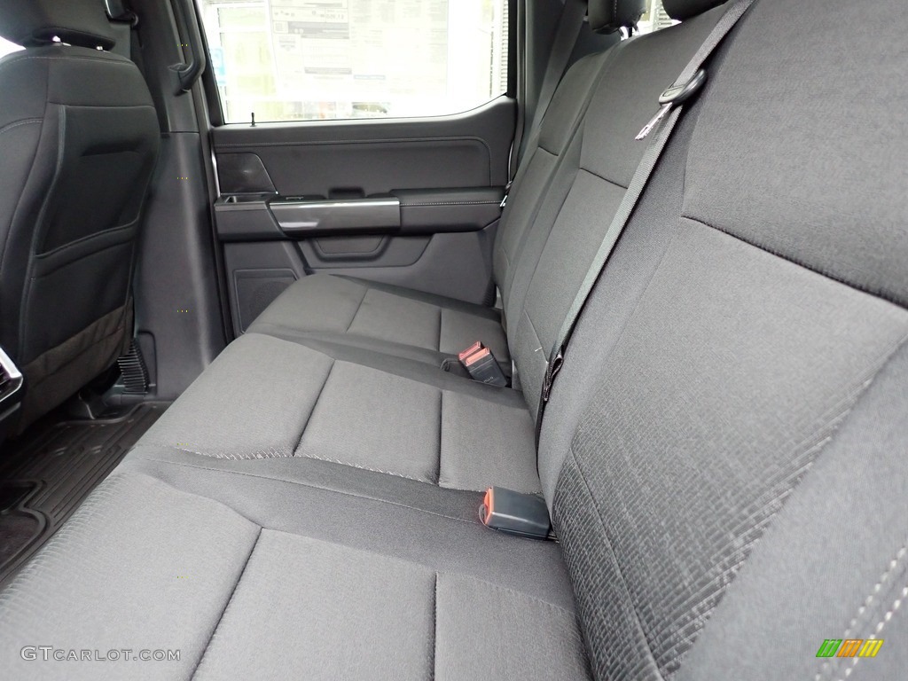 2022 Ford F150 XLT SuperCrew 4x4 Rear Seat Photo #144132910