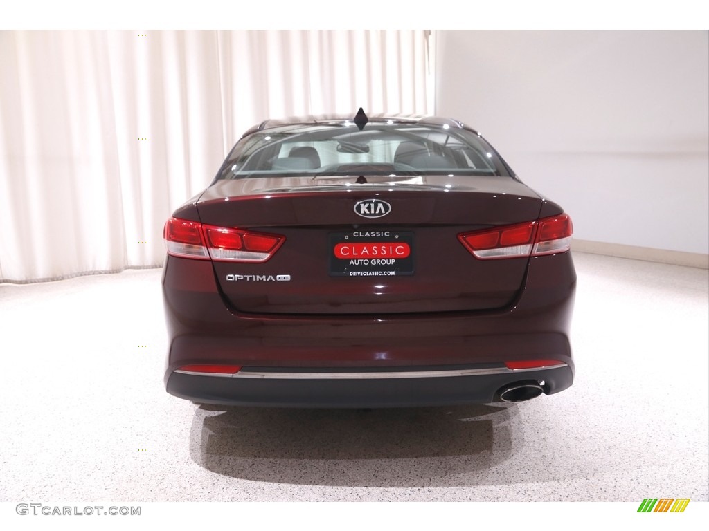 2016 Optima LX - Sangria / Beige photo #16