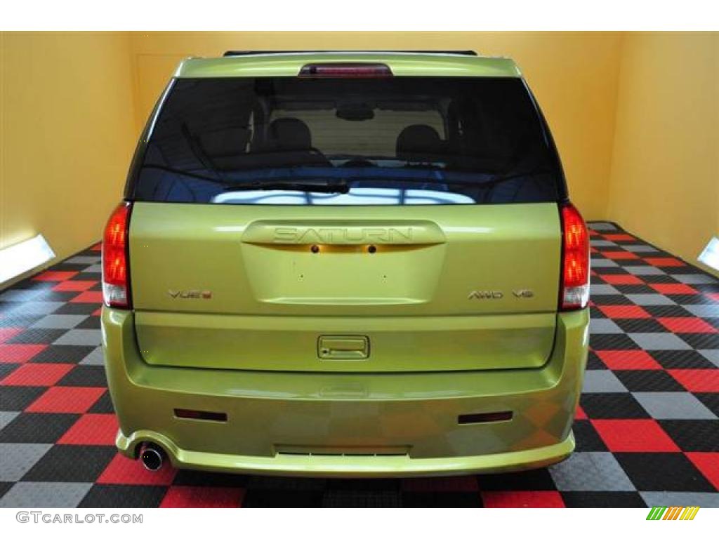 2004 VUE Red Line AWD - Electric Lime / Gray photo #5