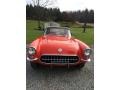 1956 Venetian Red Chevrolet Corvette Convertible  photo #8