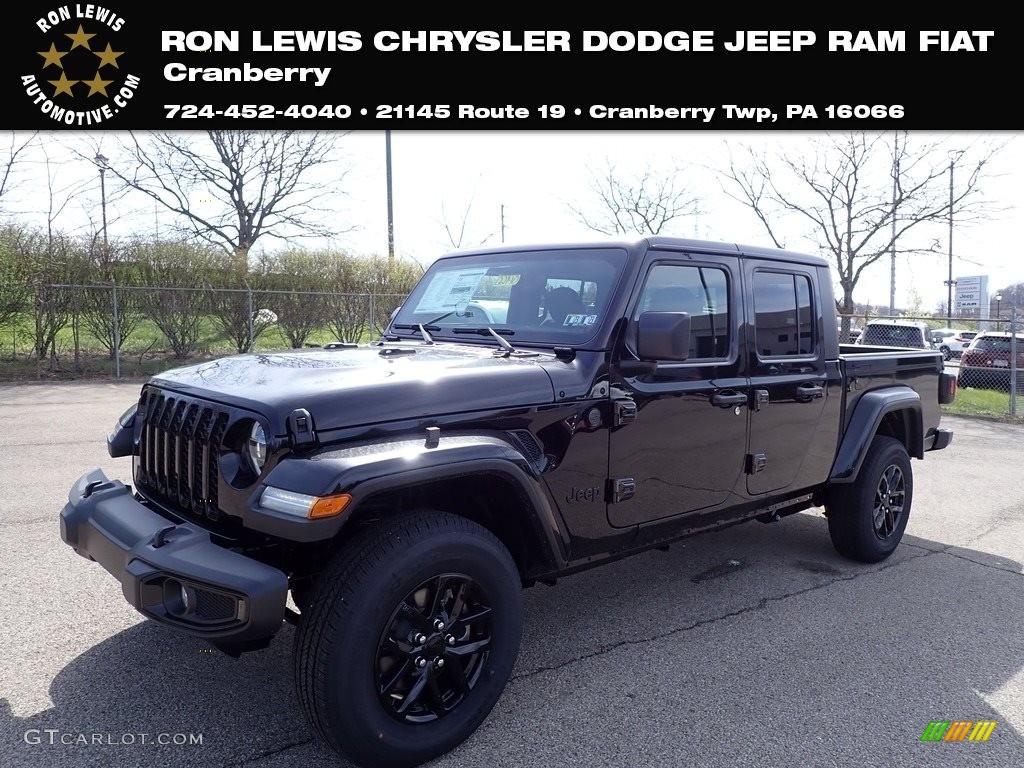 2022 Gladiator Altitude 4x4 - Black / Black photo #1