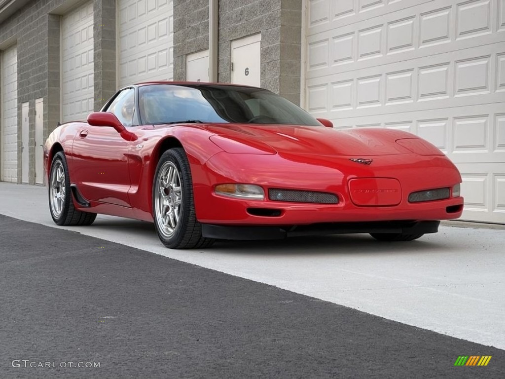 Torch Red 2002 Chevrolet Corvette Z06 Exterior Photo #144133891