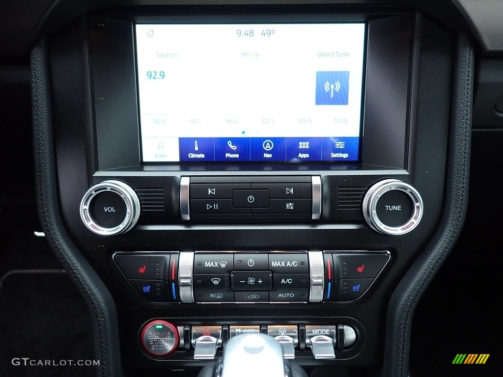 2022 Ford Mustang GT Premium Fastback Controls Photo #144134233